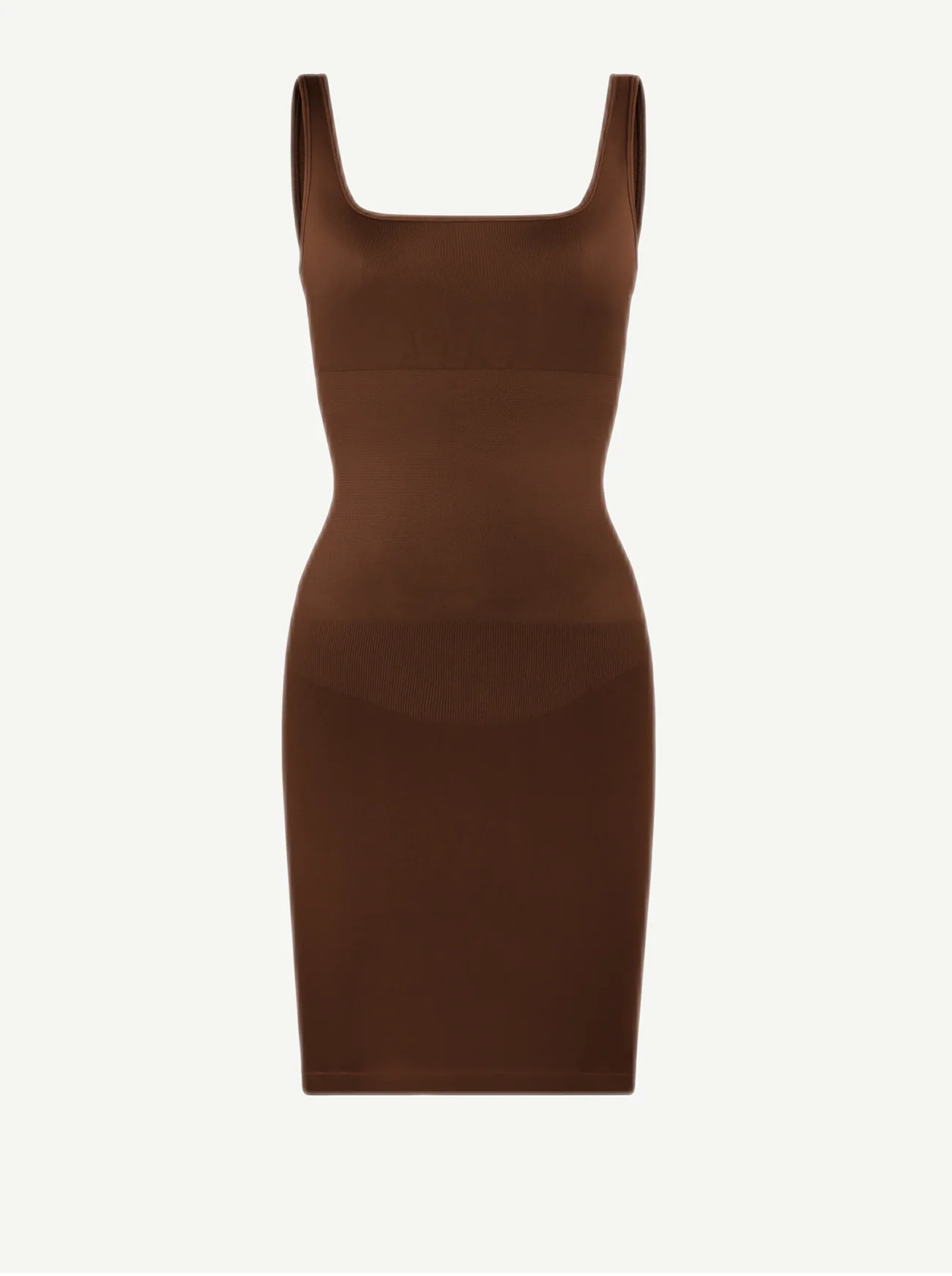 Seamless Dress Dark Brown