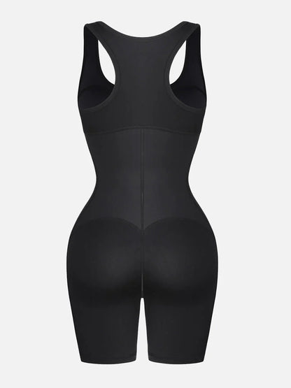 Stretch Athletic Sauna Bodyshaper With Pockets